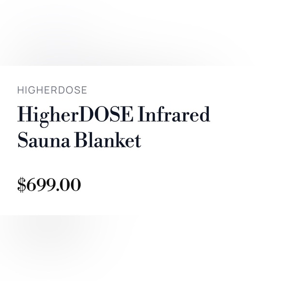 HigherDOSE Infrared Sauna Blanket with Insert - Picture 2 of 5